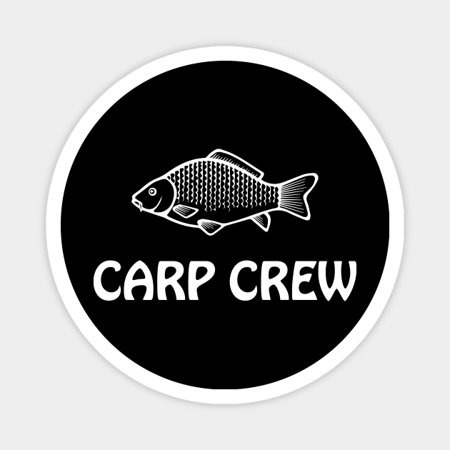Carp Crew Magnet by Imutobi